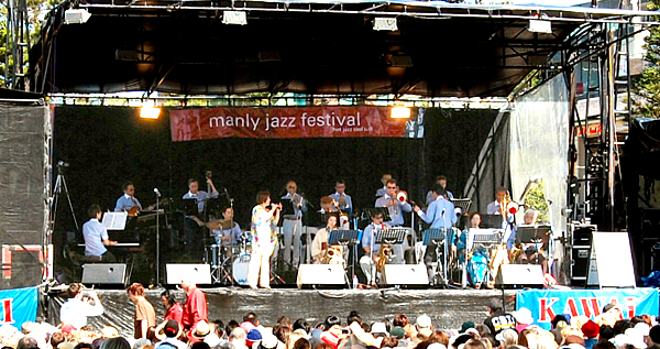 Big Wing at 30th Manly Jazz festival